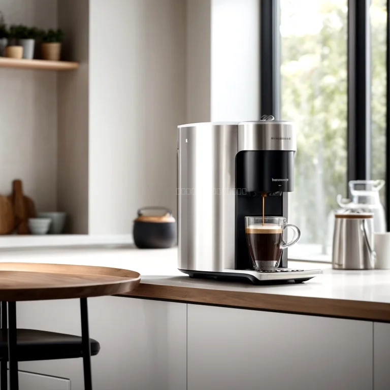 Kaffeemaschine mit Touchdisplay